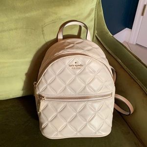 Kate spade mini quilted leather backpack!!!